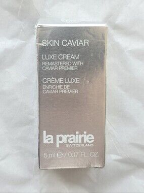 new La Prairie Skin Caviar Luxe Cream Luxury Skincare Sephora Travel Deluxe 5ml